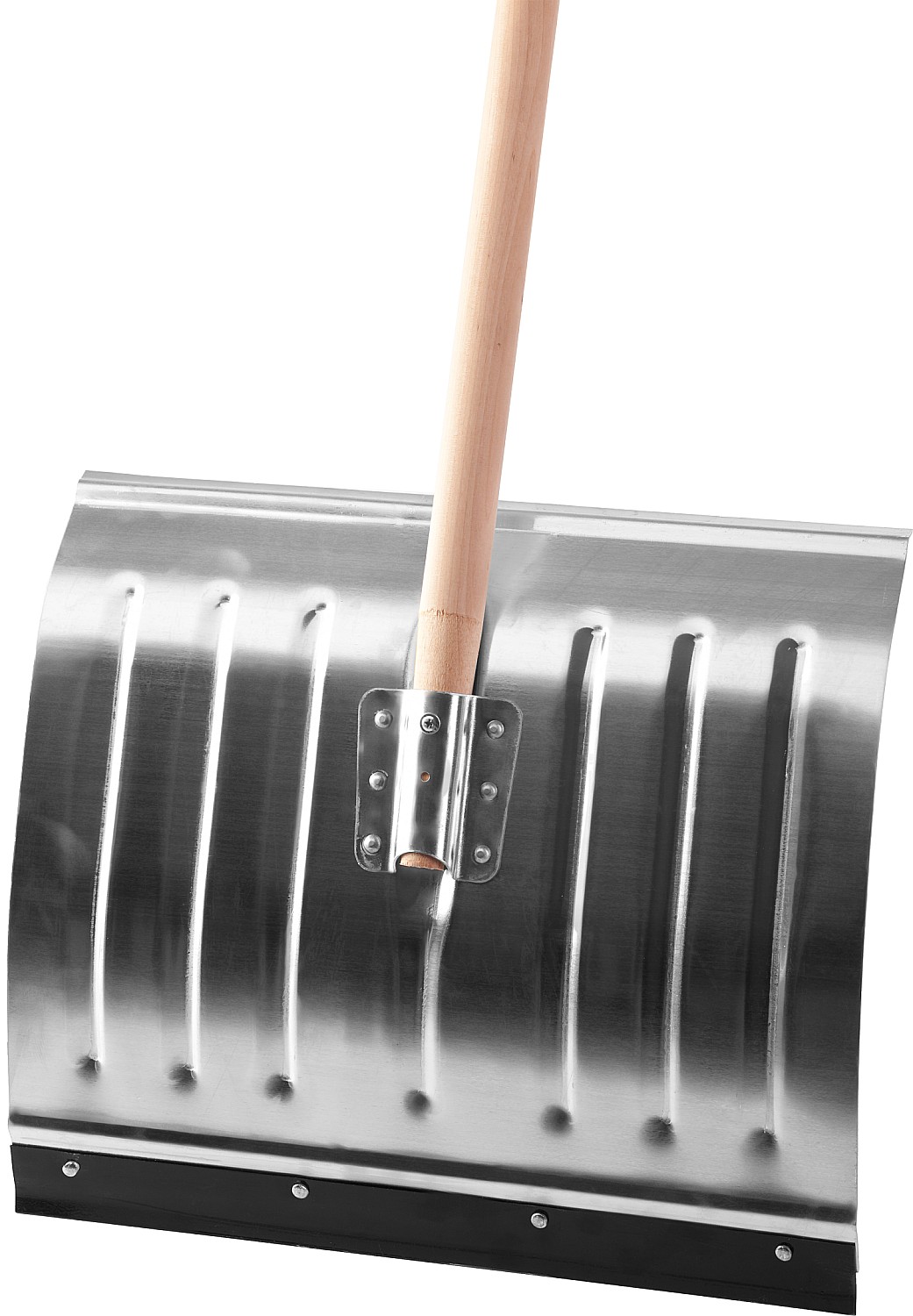 СИБИН ЛА-430, снеговая лопата, деревянный черенок, алюминиевый ковш 430мм (421857)