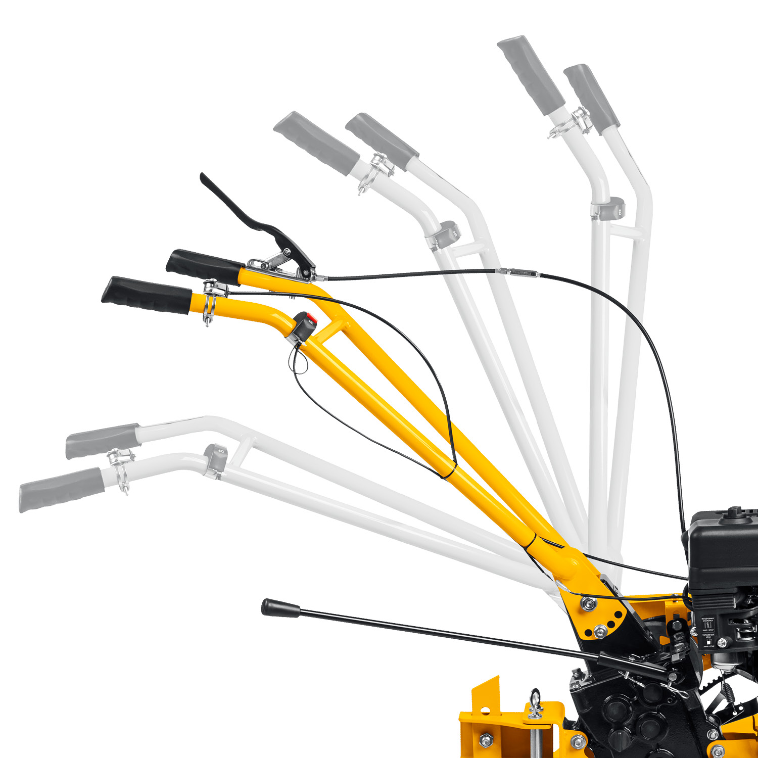 STEHER без колес, 7 л.с., мотоблок с понижающей передчей (GT-430 L)