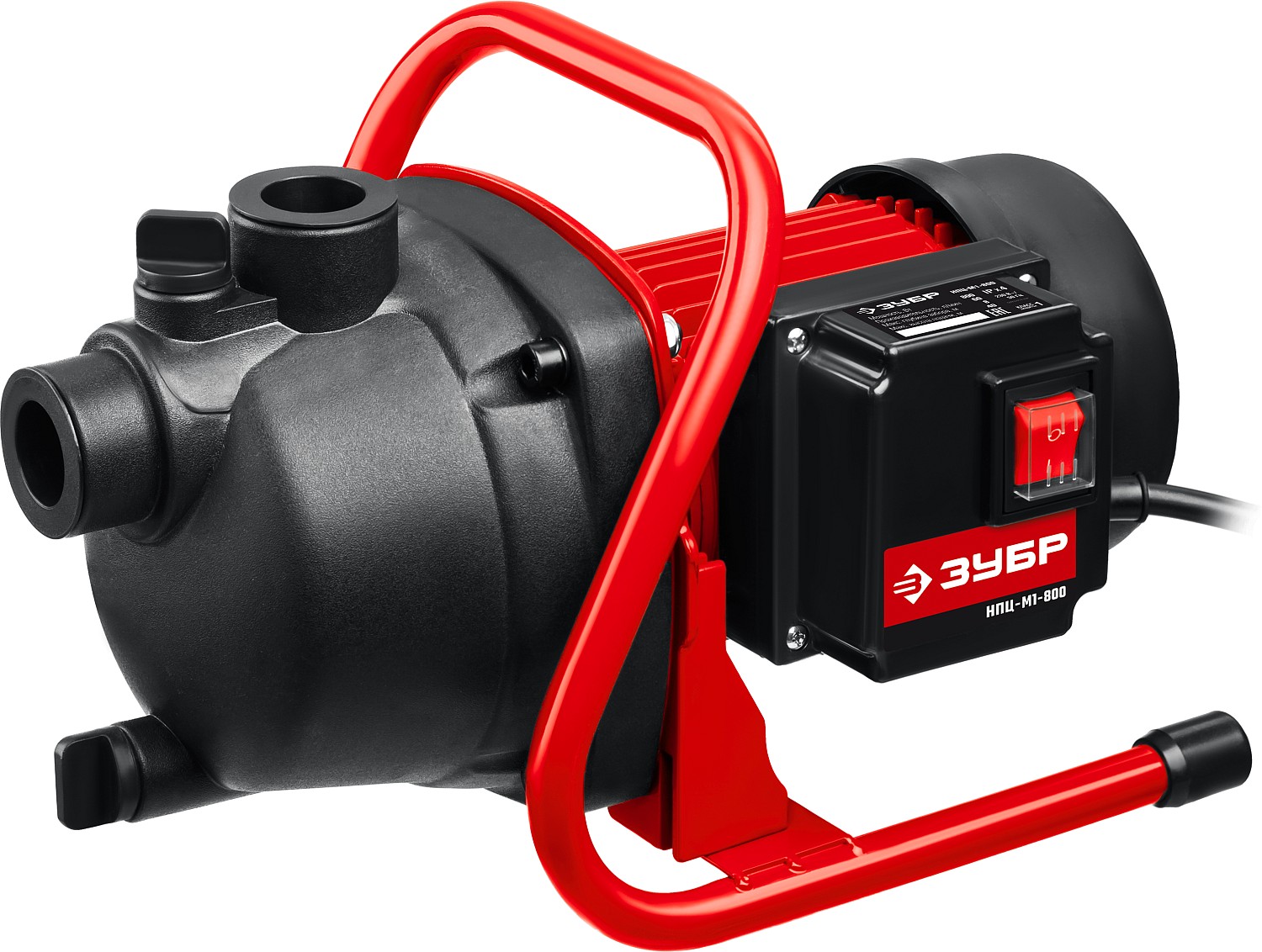 ЗУБР 800 Вт, поверхностный (садовый) центробежный насос (НПЦ-М1-800)