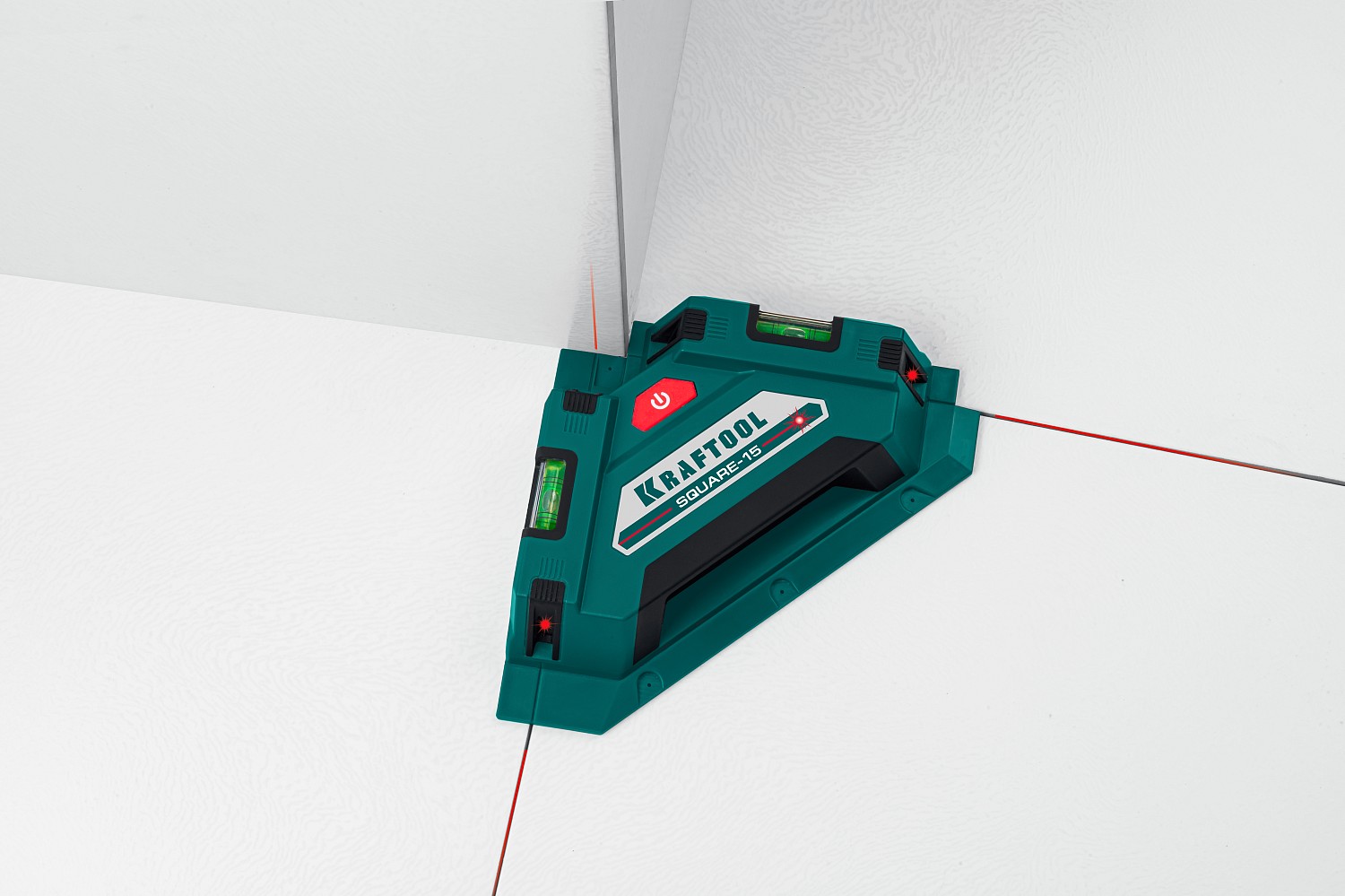 KRAFTOOL Square-15, лазерный угольник для кафеля (34705)