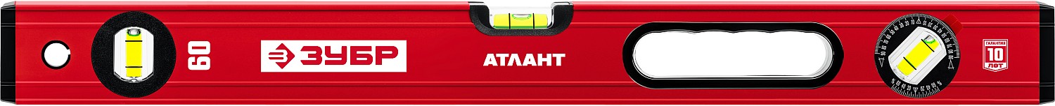 ЗУБР АТЛАНТ, 600 мм, уровень с усиленным профилем (34585-060)