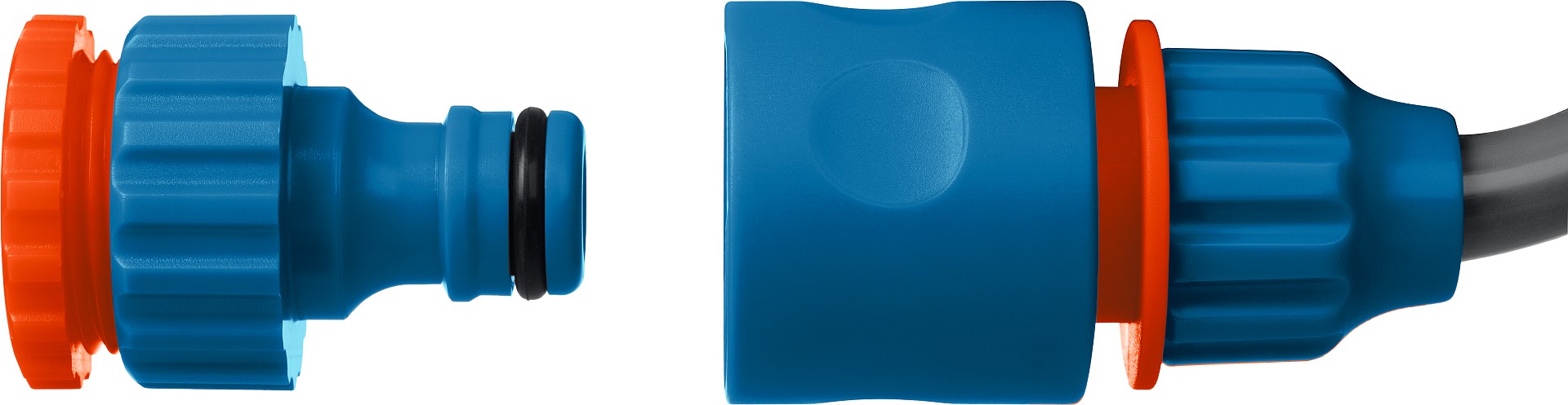 GRINDA спиральный шланг 3/8″ x 15 м, пистолет-распылитель, адаптеры, поливочный набор, PROLine (428495)