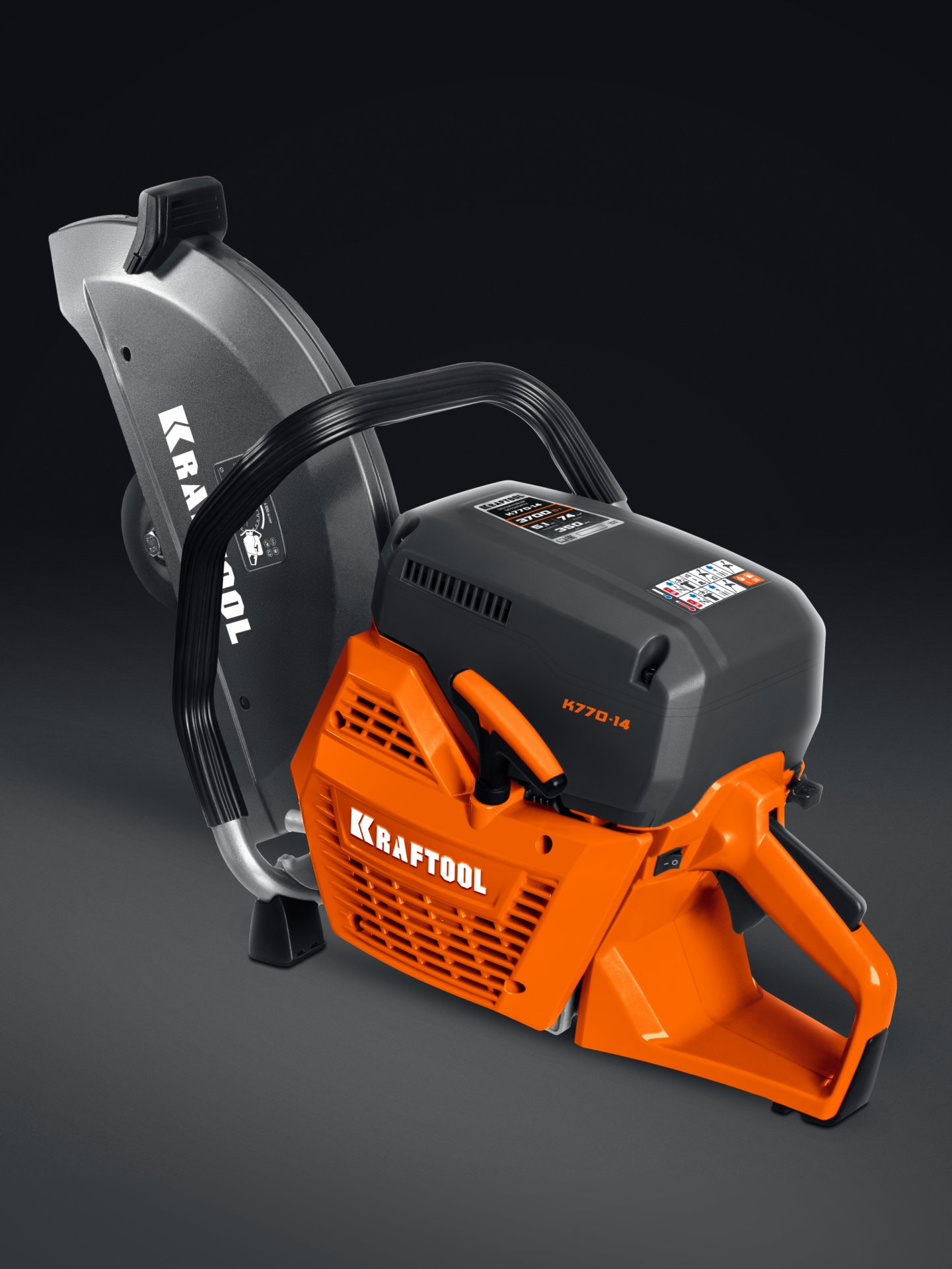 KRAFTOOL 3700 Вт, 350 мм, без диска, бензорез по бетону (бетонорез) (K770-14)