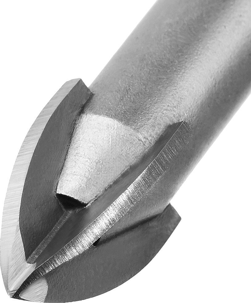 STAYER 10 мм, 4х кромка, HEX 1/4, Сверло по стеклу и кафелю (2985-10)