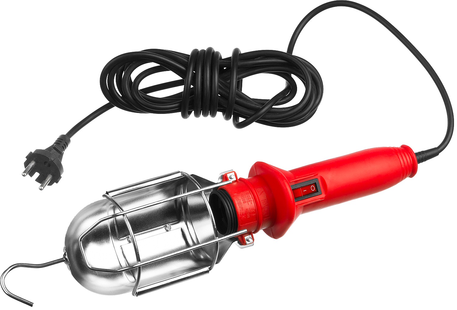 ЗУБР 60 Вт, переносный светильник открытого типа (61802)