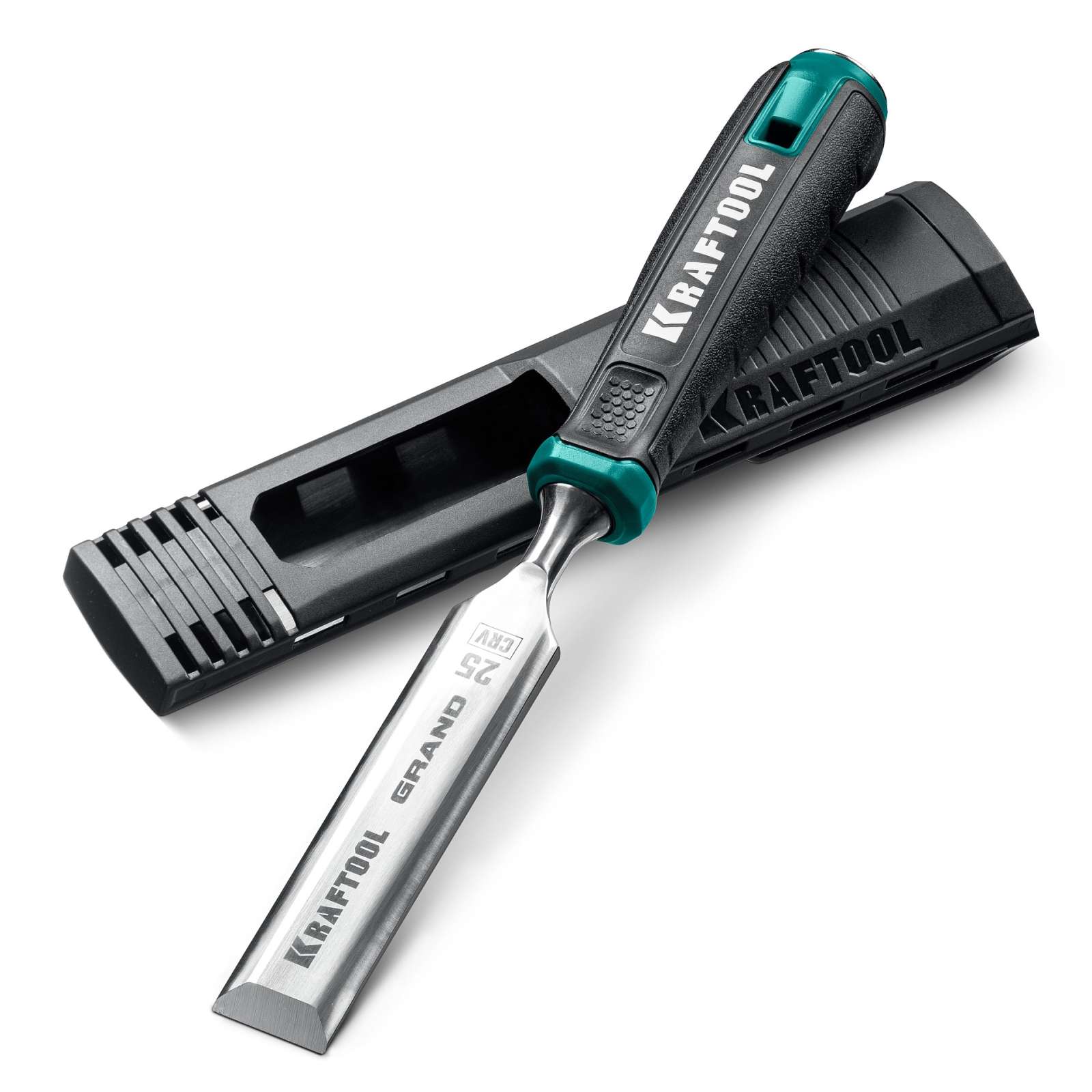 KRAFTOOL GRAND стамеска-долото с двухкомпонентной рукояткой, 25 мм
