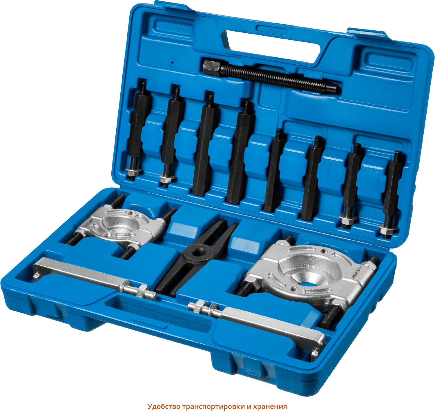 ЗУБР набор сепараторных съемников в кейсе, Профессионал (43307-H12)