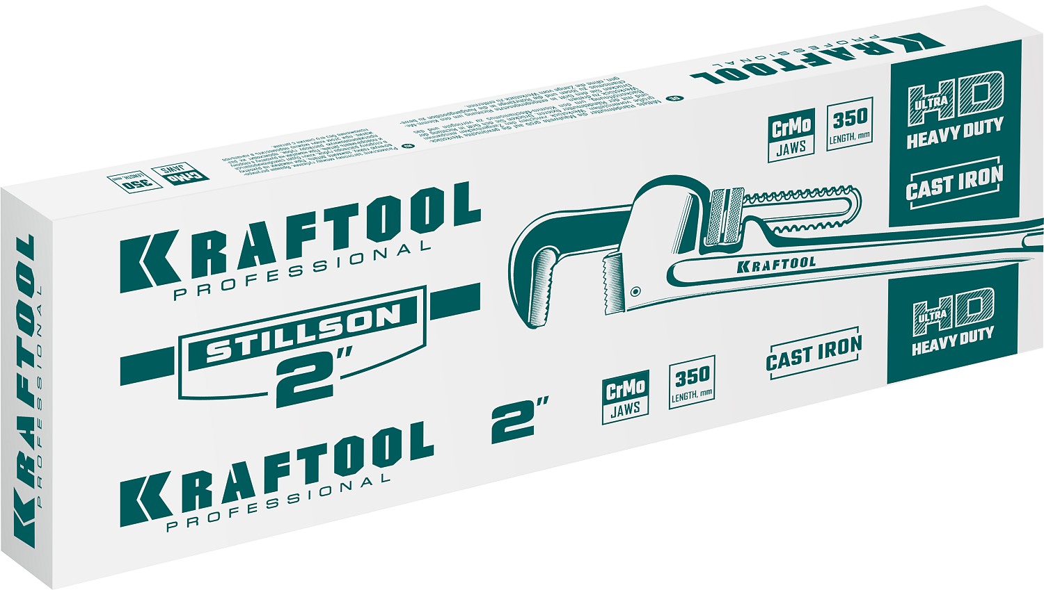 KRAFTOOL STILLSON, 2″, 350 мм, трубный разводной ключ (2727-35)