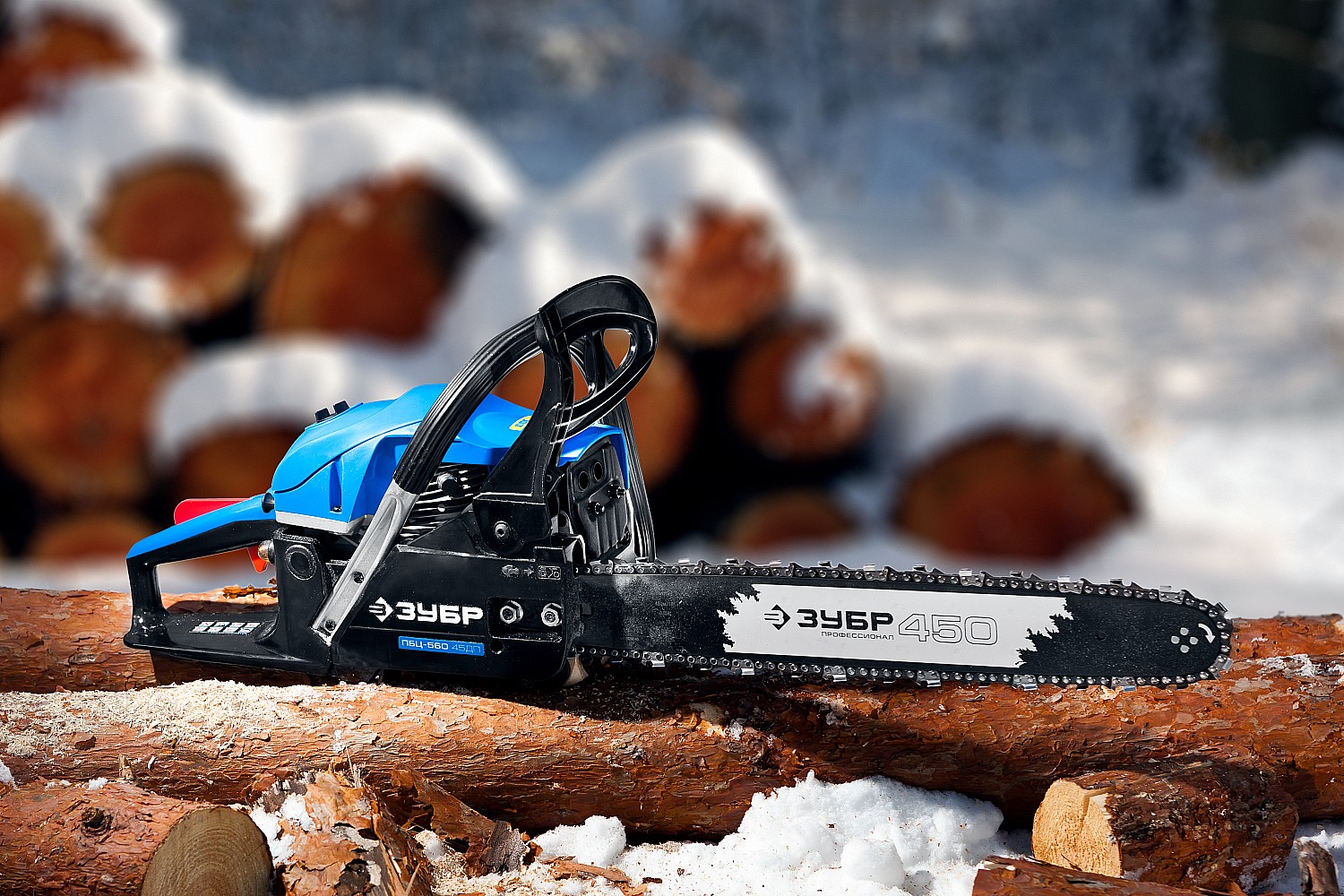 ЗУБР 40 см3, 40 см, бензопила, Профессионал (ПБЦ-400 40П)