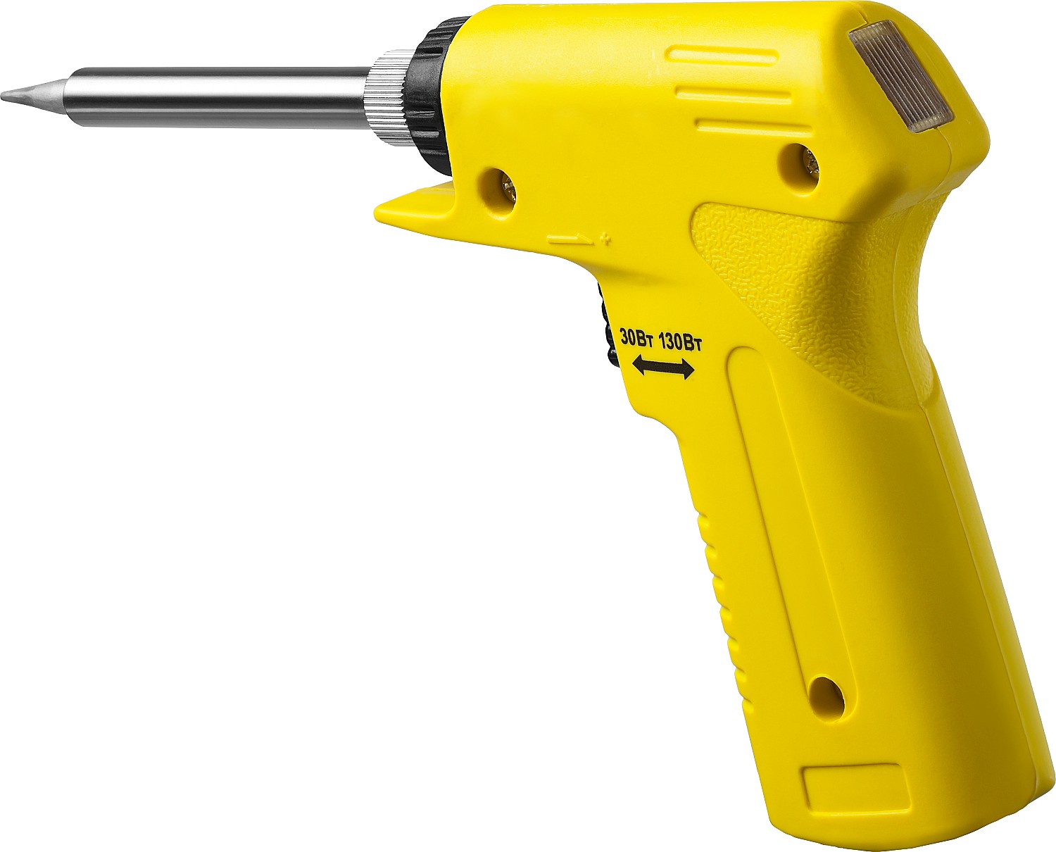 STAYER PROTerm, 30 Вт + 130 Вт, 2 в 1, конус, керамический нагреватель, электропаяльник с пистолетной рукояткой, Professional (55308-130)