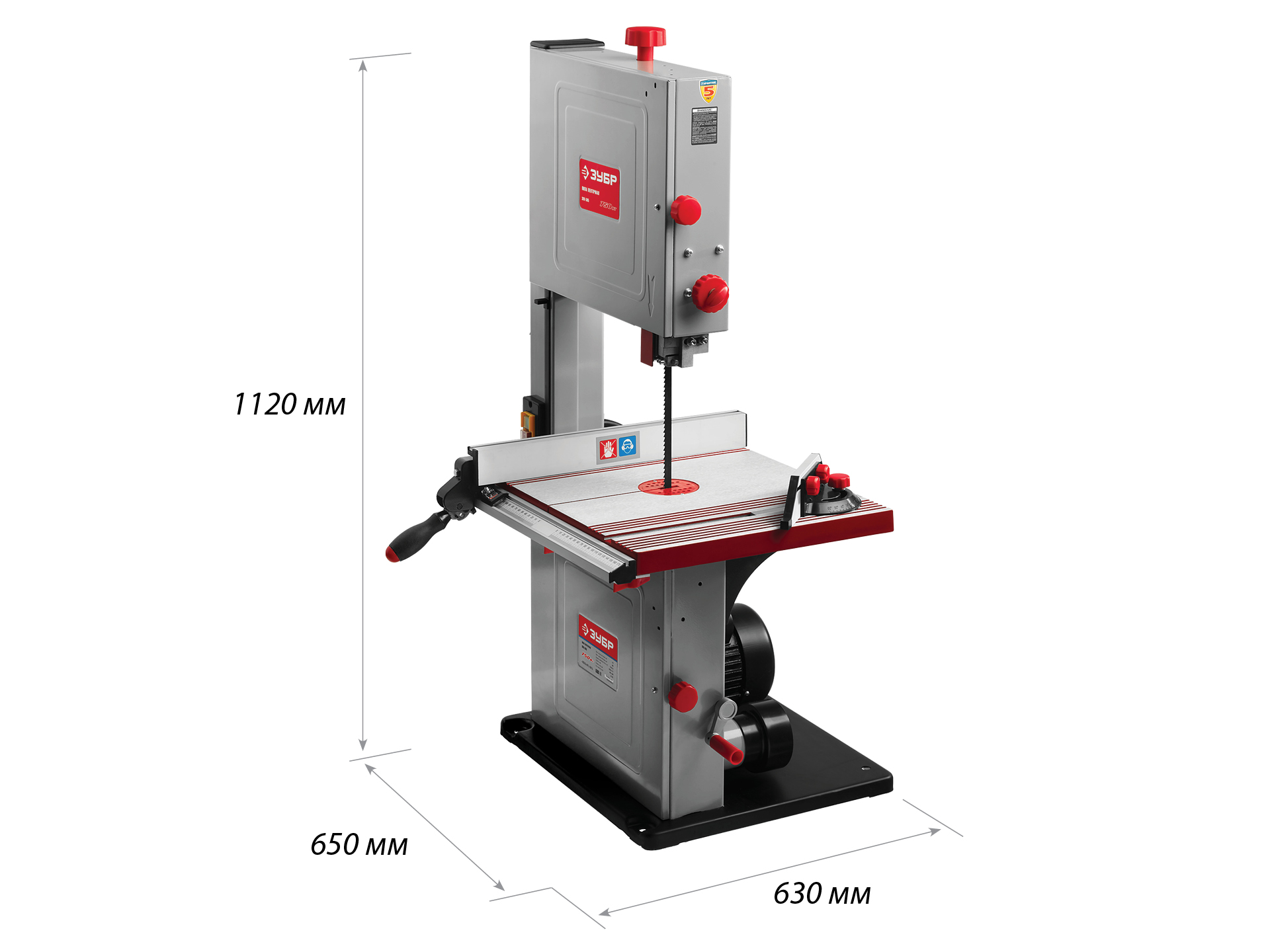 ЗУБР 305 мм, 750 Вт, ленточная пила (ЗПЛ-305)