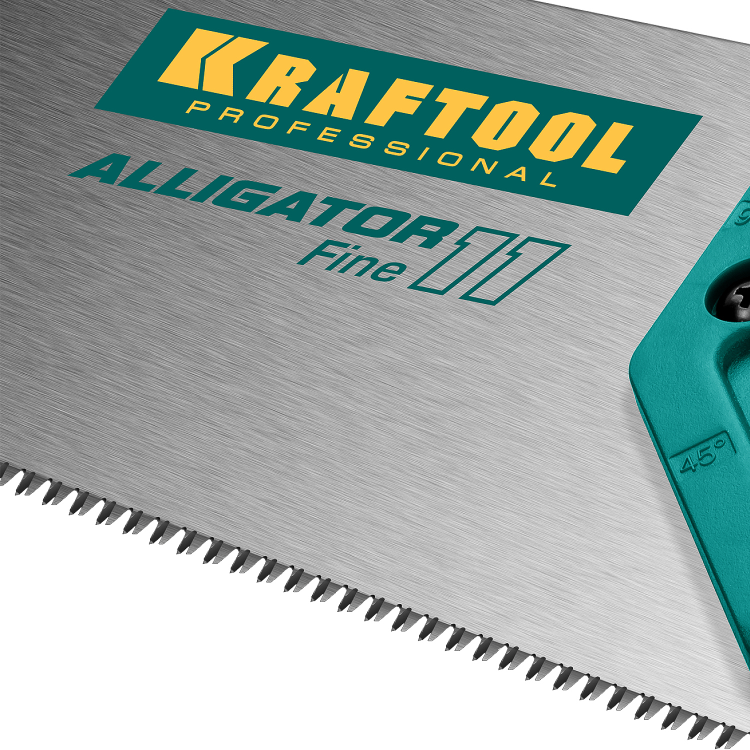 KRAFTOOL Alligator Fine 11, 450 мм, ножовка для точного реза (15203-45)