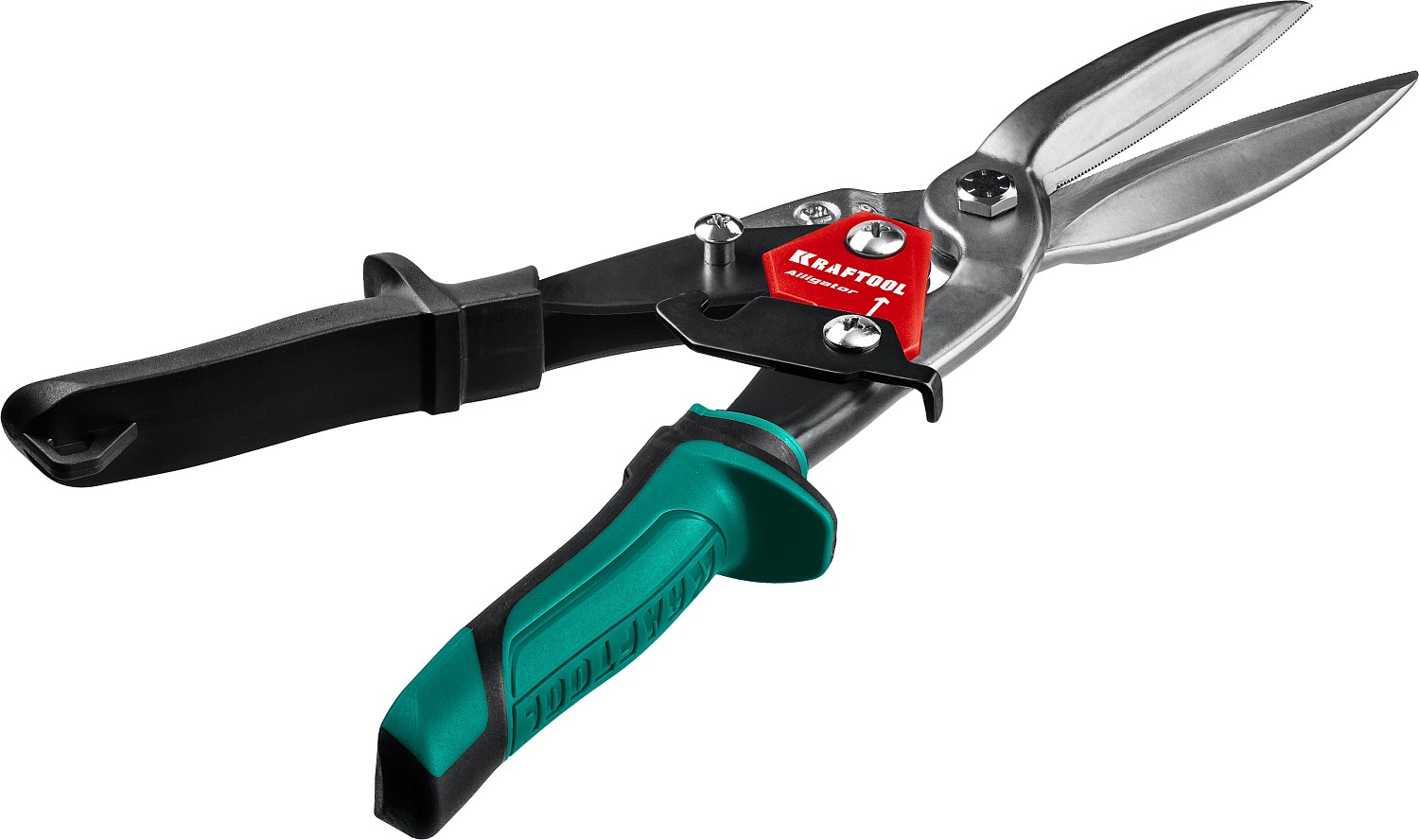 KRAFTOOL Alligator, 290 мм, прямые удлинённые ножницы по металлу (2328-SL)