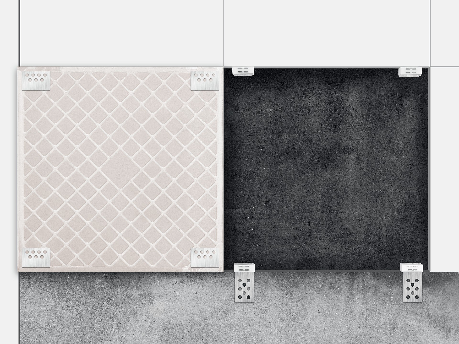 STAYER 4 шт, магнитный замок для кафеля (3395-B)