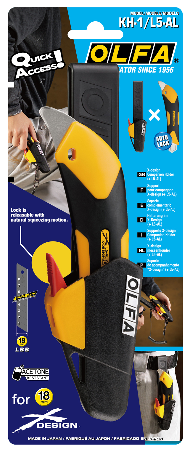 OLFA Cutter Knife holder держатель в комплекте с ножом (OL-KH-1/L5-AL)