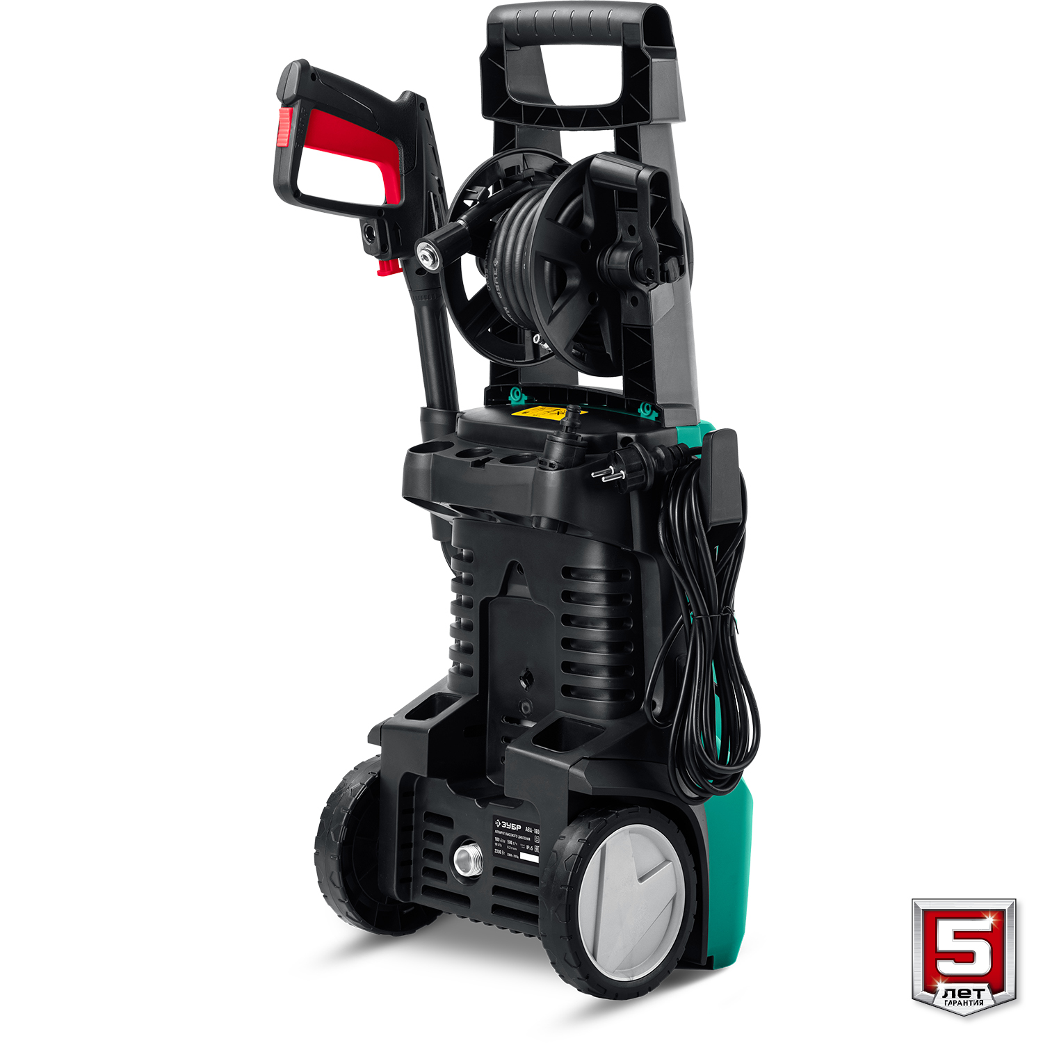 ЗУБР 180 Атм, 2300 Вт, мойка высокого давления, пистолет МИГ-180 (АВД-180)