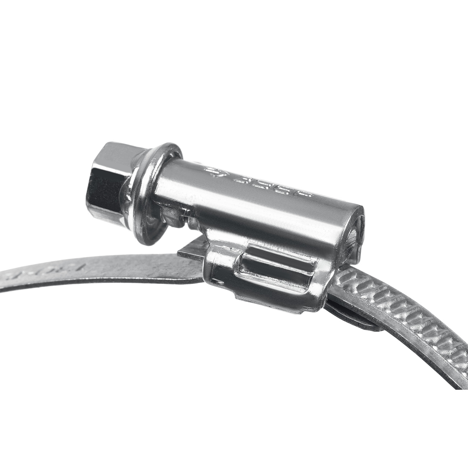 ЗУБР Х-9Н, 12 - 22 мм, накатная лента 9 мм, цинк, 50 шт, червячный хомут (37807-22)