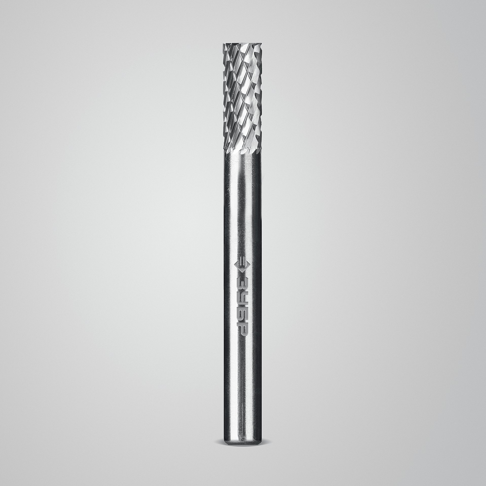 ЗУБР 6х16 мм, тип B (цилиндр с торцевыми зубьями), хв-к 6 мм, твердосплавная борфреза, ПРОФЕССИОНАЛ (28801-6-16)