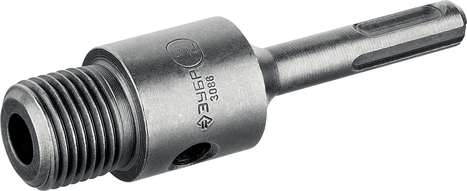 ЗУБР L - 100 мм, SDS - plus, М22, державка для коронки по бетону, Профессионал (29187-100)