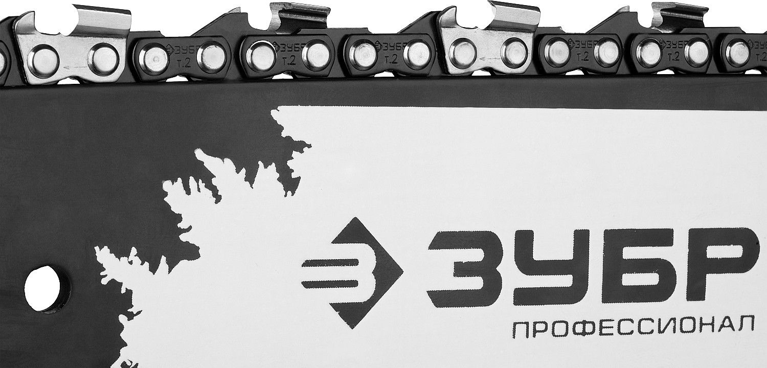 ЗУБР 49 см3, 45 см, бензопила, Профессионал (ПБЦ-490 45ДП)