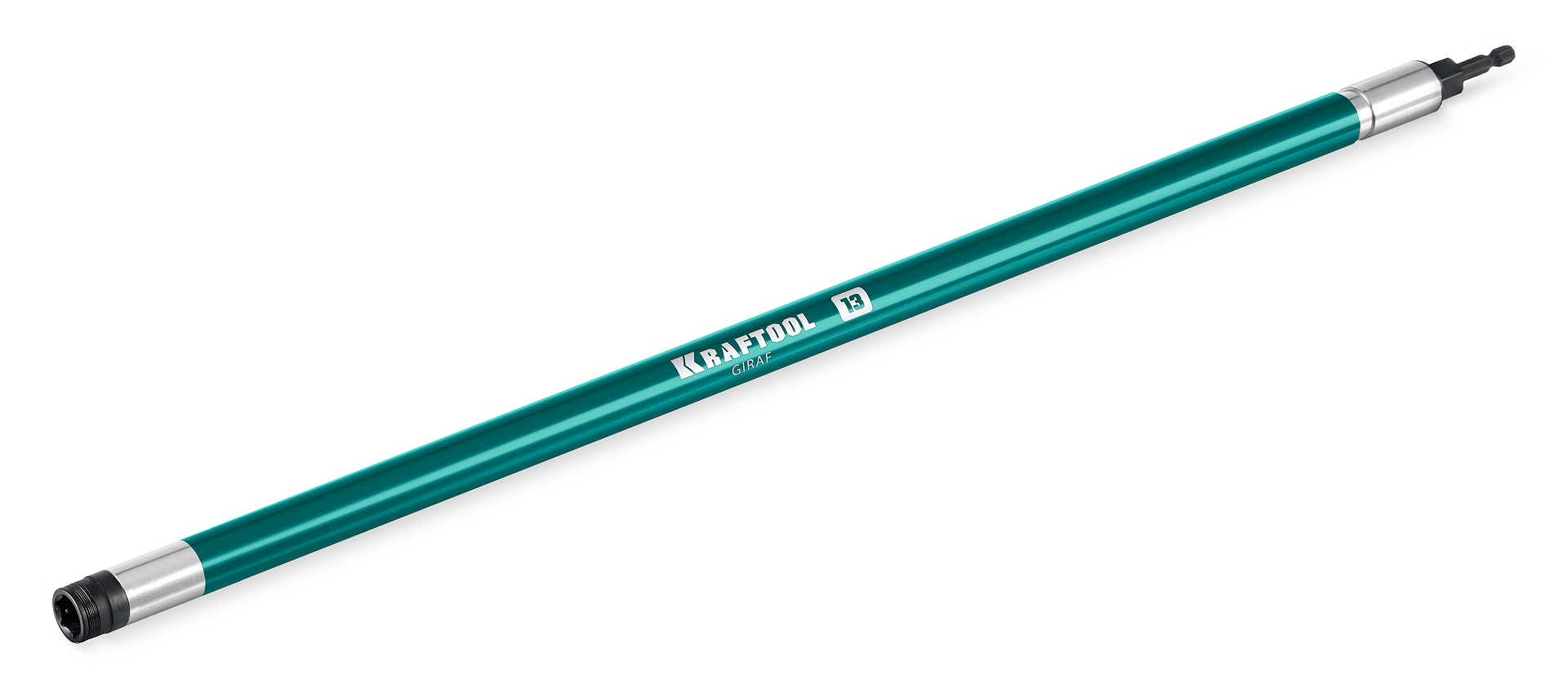KRAFTOOL X-DRIVE LONG, 13 мм (М8), 585 мм, экстрадлинная ударная бита с торцовой головкой (26198-13)