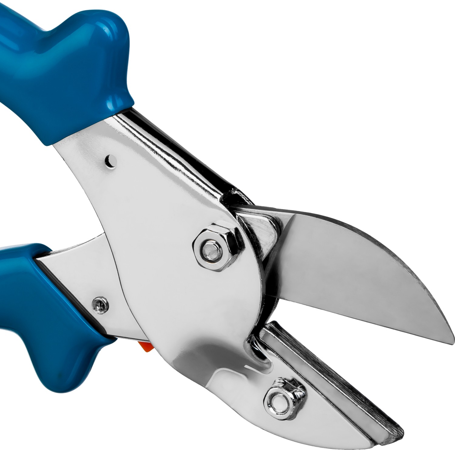 GRINDA P-44, 190 мм, закаленная сталь, стальные рукоятки, покрытие ПВХ, контактный секатор, PROLine (423444)