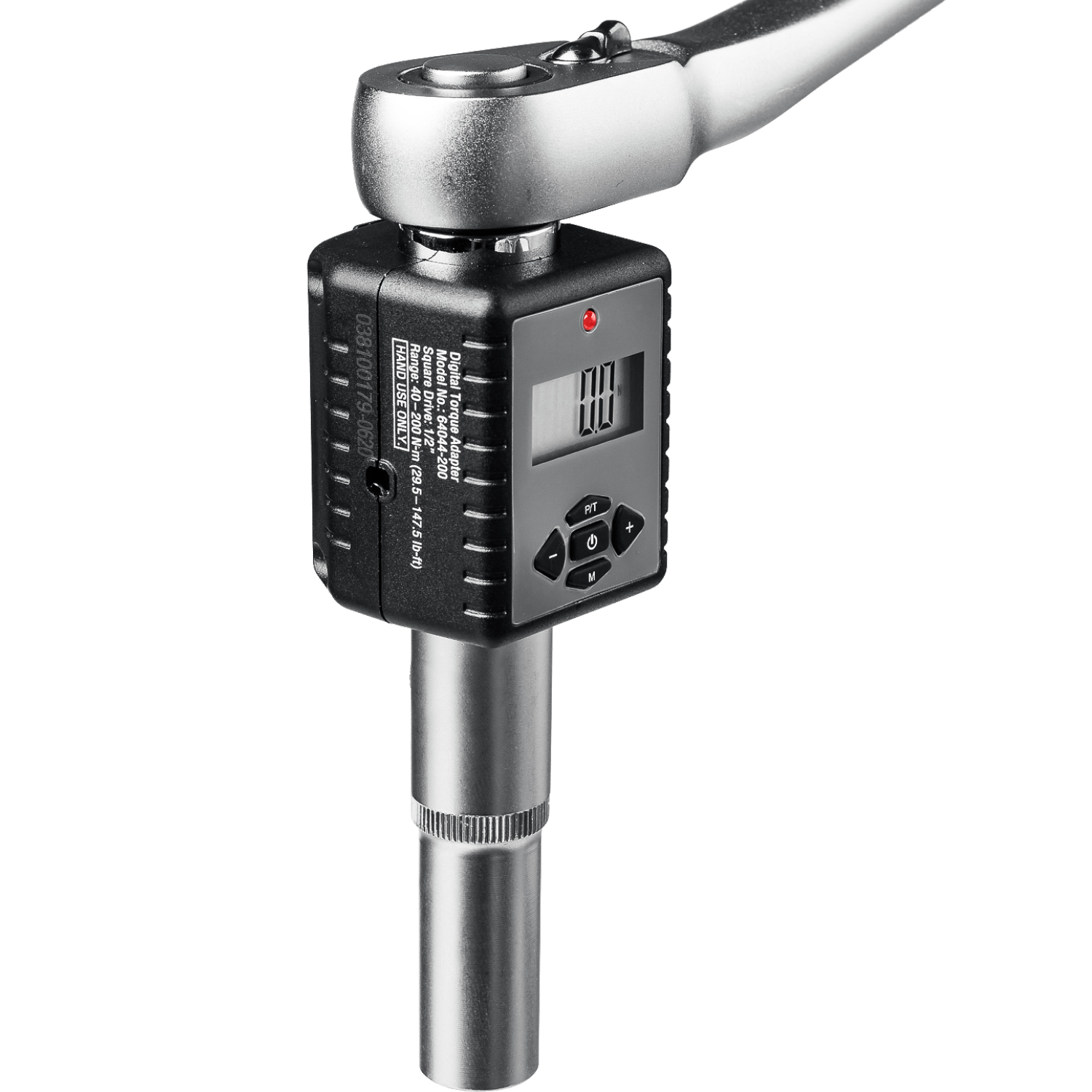 KRAFTOOL GRAND, 1/2″, 40 - 200 Н·м, динамометрический адаптер с переходниками (64044-200)