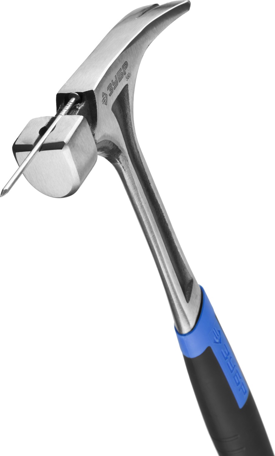 ЗУБР Профессионал 560 г, цельнокованый столярный молоток-гвоздодёр (20258-580)