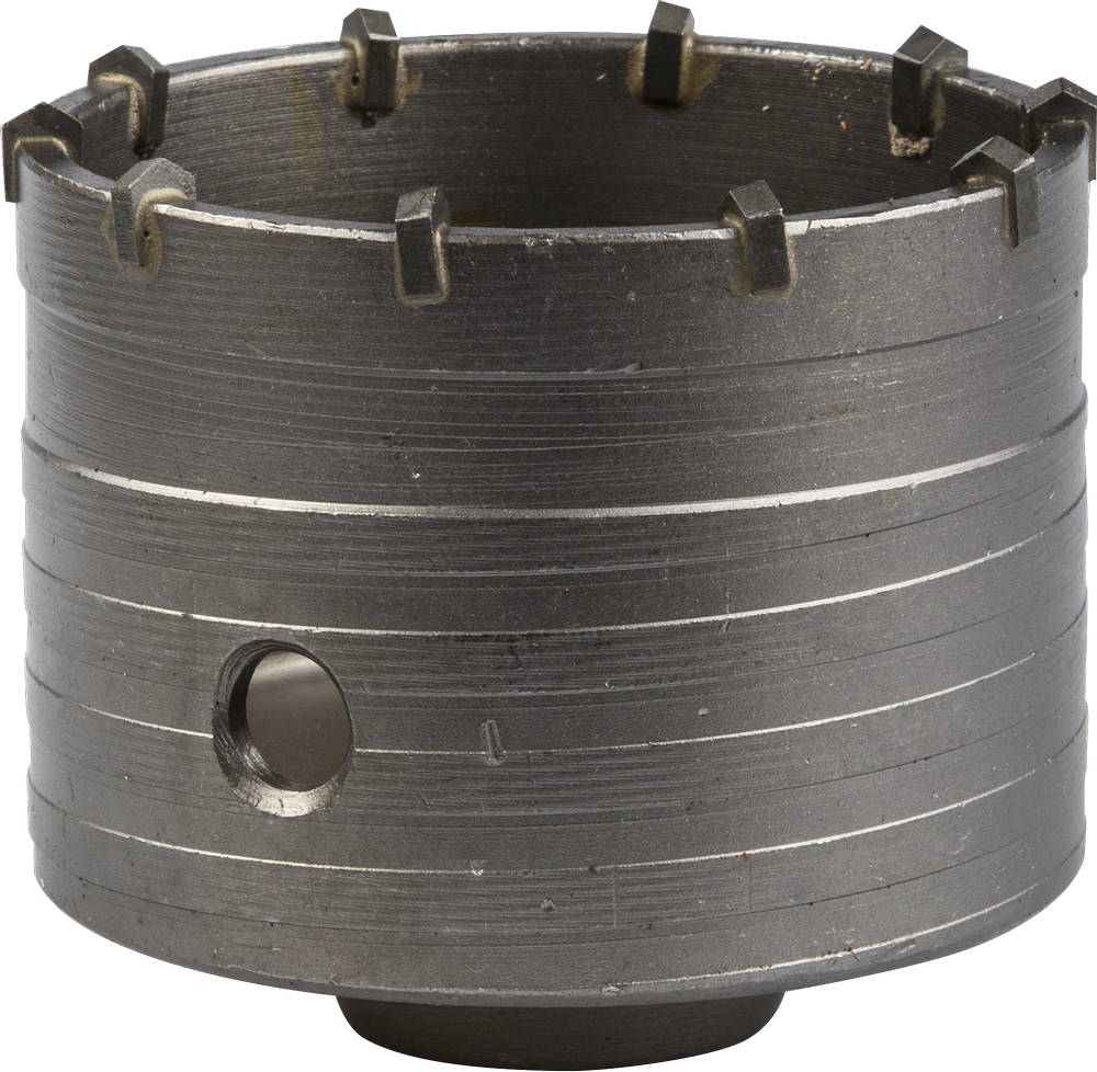 Коронка ЗУБР буровая кольцевая, по бетону, без державки, 83мм