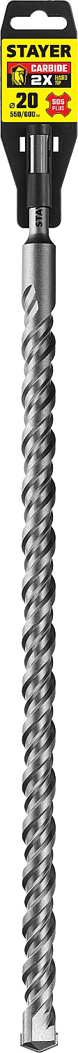 STAYER 20 x 600 мм, SDS-plus бур, Professional (2930-600-20)