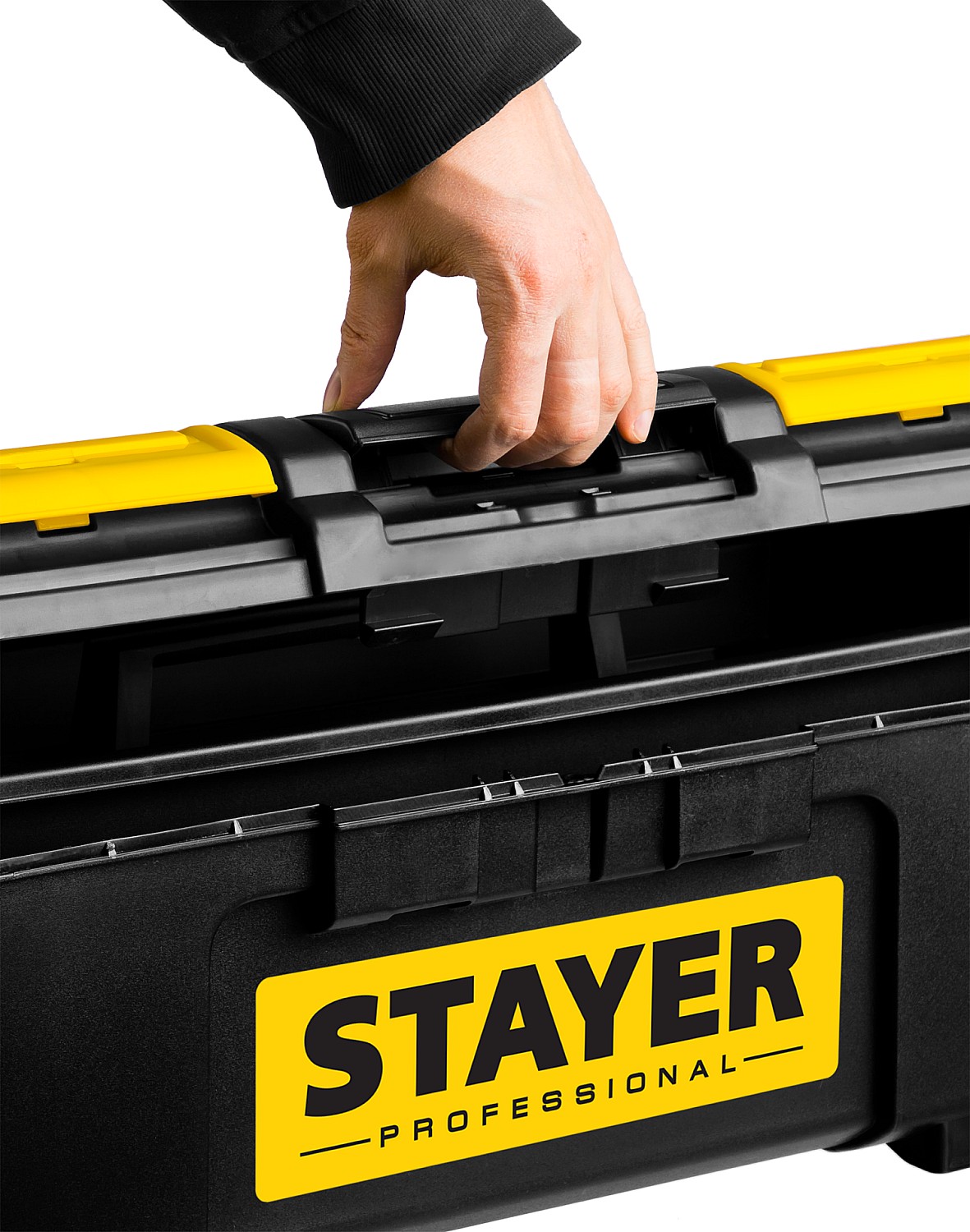 STAYER TOOLBOX-16, 390 х 210 х 160, пластиковый ящик для инструментов, Professional (38167-16)