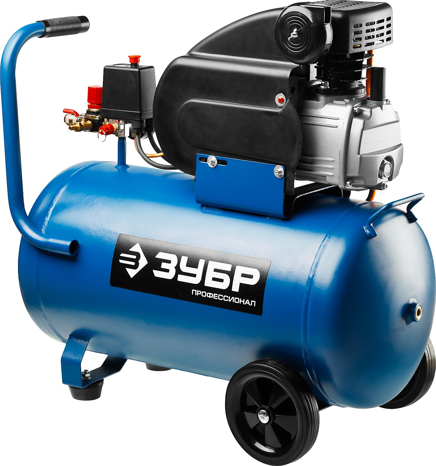 ЗУБР 240 л/мин, 50 л, 1500 Вт, масляный компрессор, Профессионал (ЗКПМ-240-50-1.5)