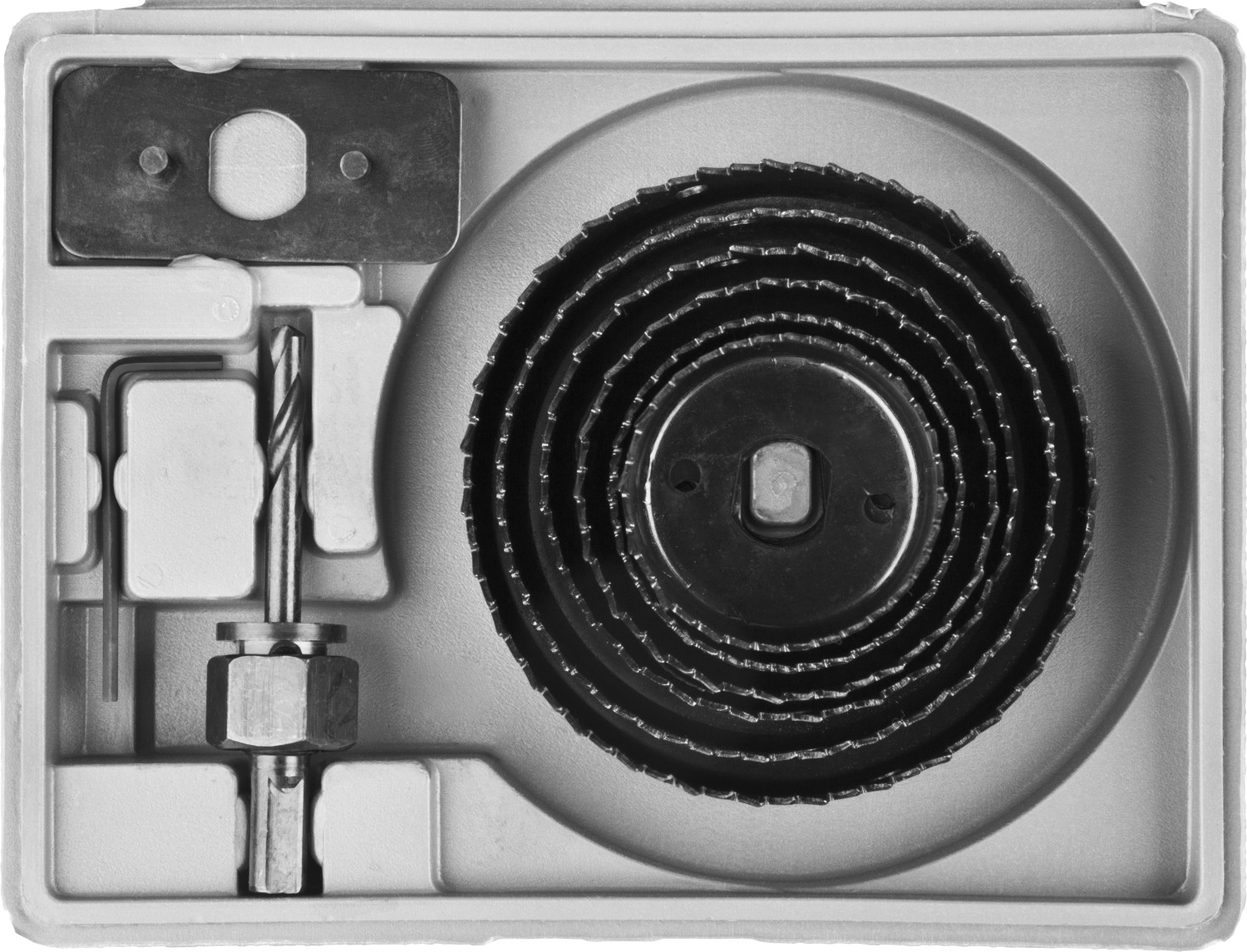 STAYER Maxcut, 6 шт, 51-102 мм, набор кольцевых коронок по дереву (29600-H8)