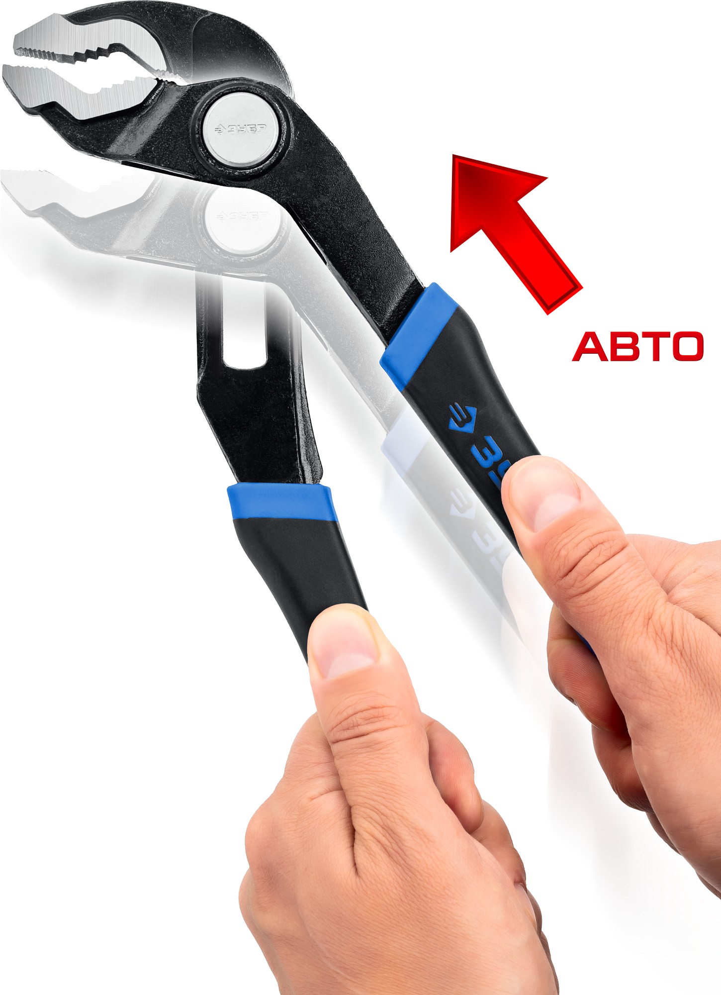 ЗУБР 250 мм, переставные клещи, Профессионал (22435-25)