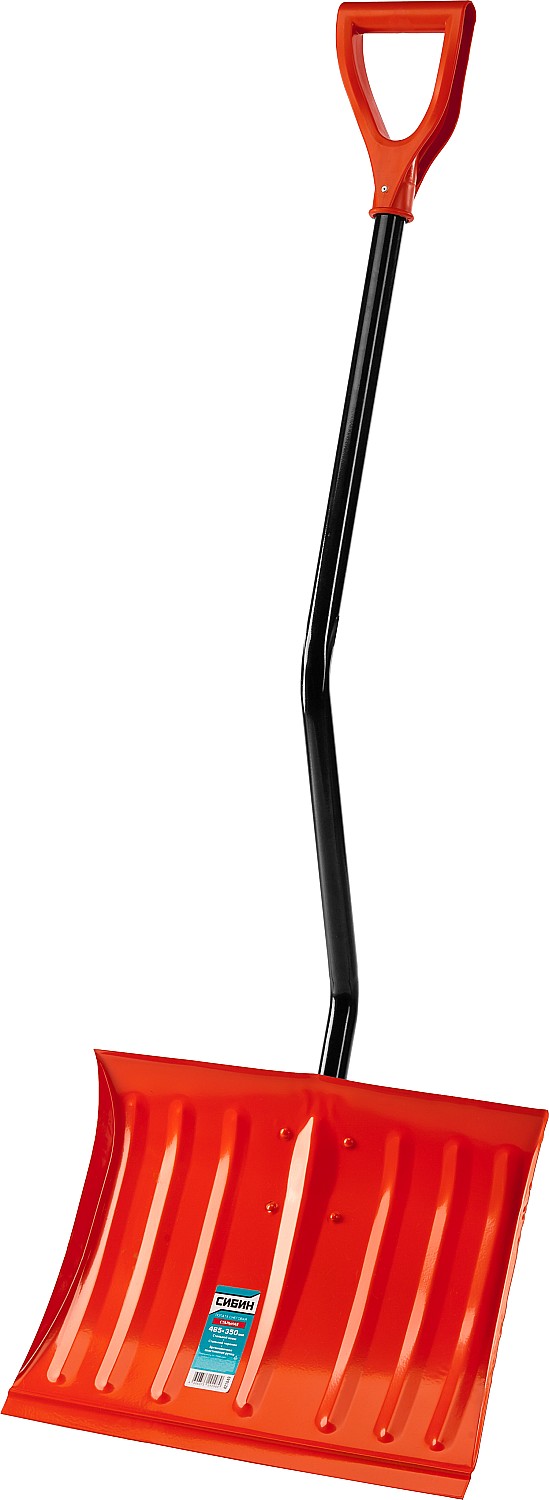 СИБИН ЛС-460, снеговая лопата, стальной черенок, стальной ковш 460мм (421849)