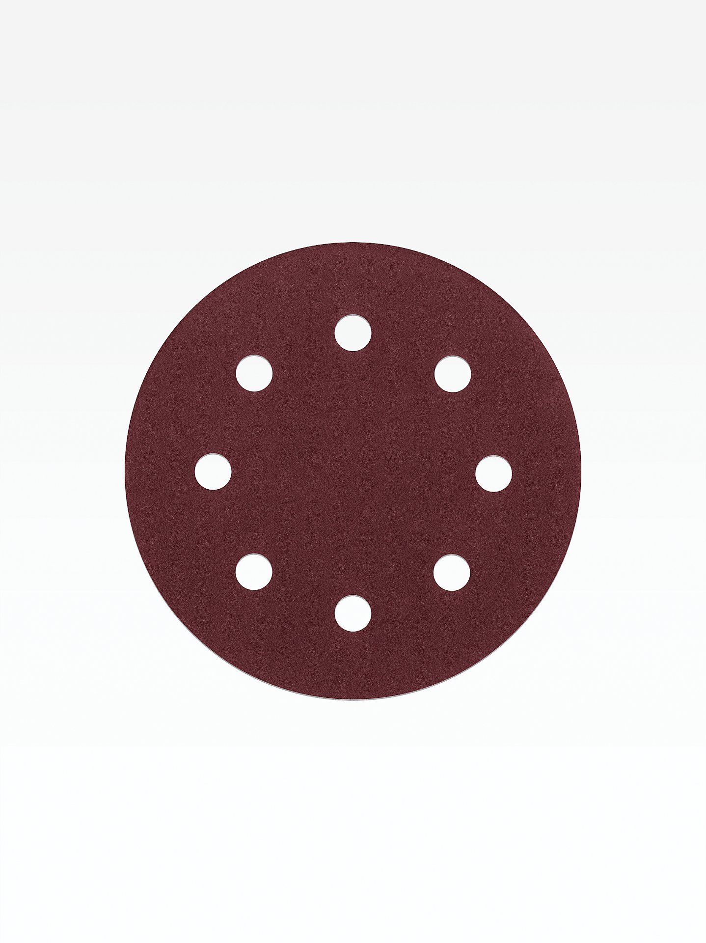 STEHER DWH-180-S 180 мм, Р80, шлифовальный круг на липучке, 8 отв., 5 шт. (35682-080)