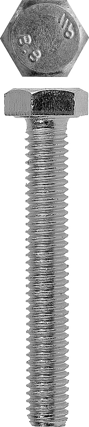 ЗУБР DIN 933, кл. пр. 5.8, M12 х 30 мм, цинк, 4 шт, болт (4-303076-12-030)