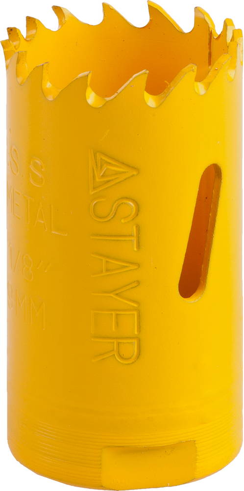 STAYER COBRA-BiM 29 мм биметаллическая коронка, сталь HSS (29547-029)