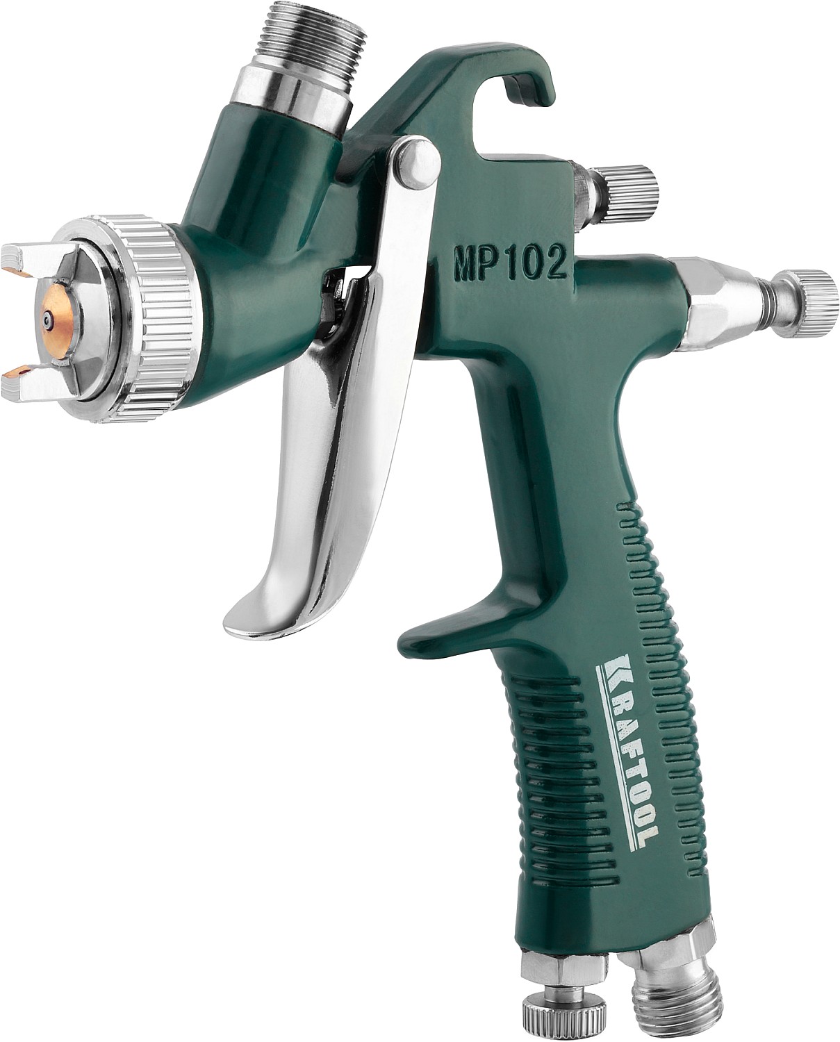 KRAFTOOL AIRKRAFT MINI, HVLP, 1 мм, пневматический краскопульт с верхним бачком (06565-1.0)