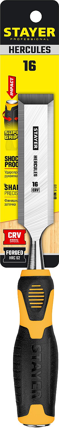 STAYER Hercules, 16 мм, стамеска-долото, Professional (18205-16)