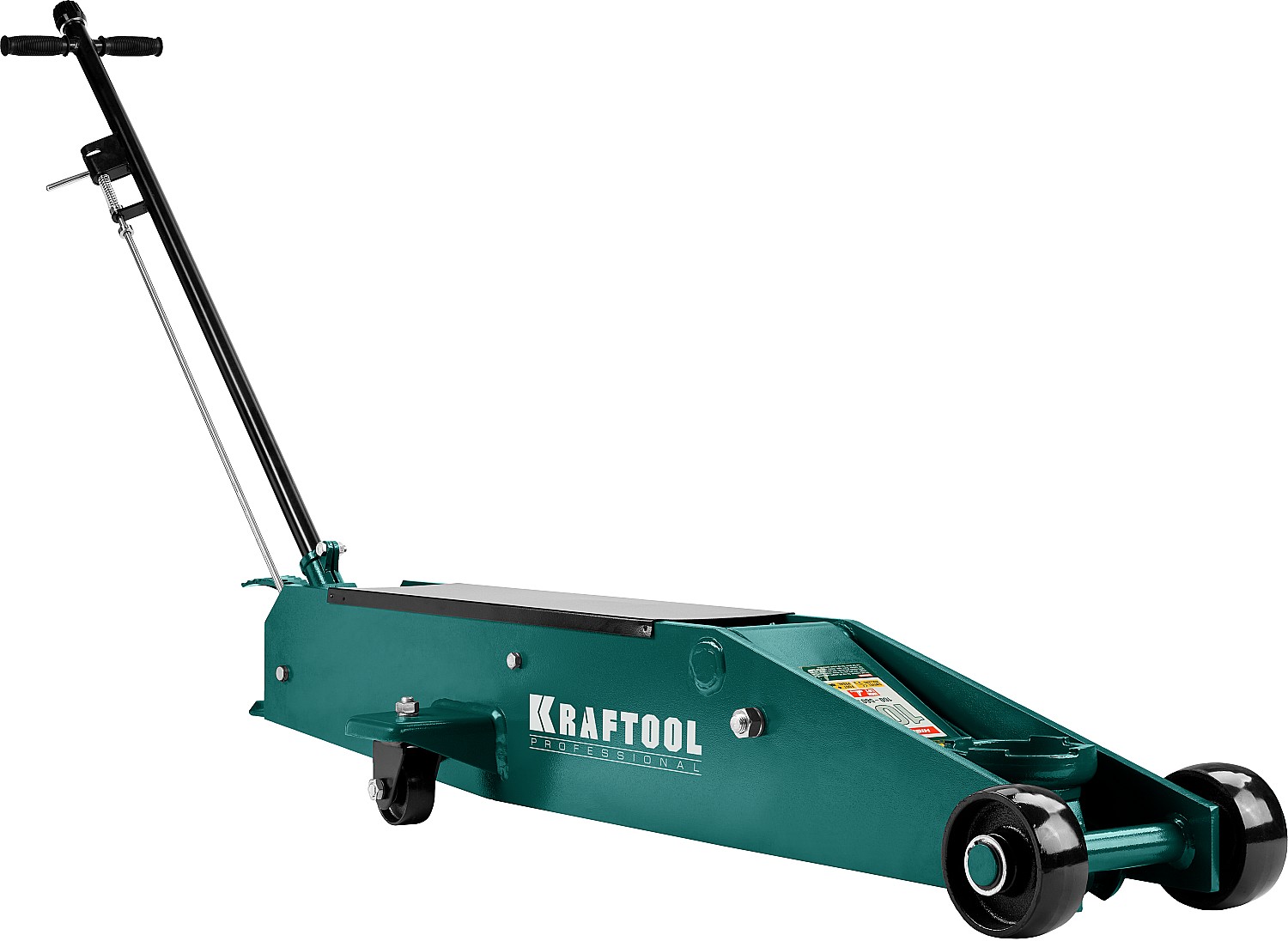 KRAFTOOL HIGH-LIFT, 10 т, 160 - 560 мм, для тяжелой техники, подкатной домкрат (43455-10)