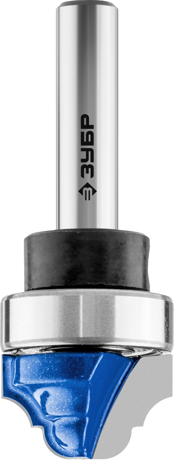 ЗУБР 22 x 13 мм, радиус 3.2 мм, фреза пазовая фасонная с верхним подшипником, Профессионал (28747-22)