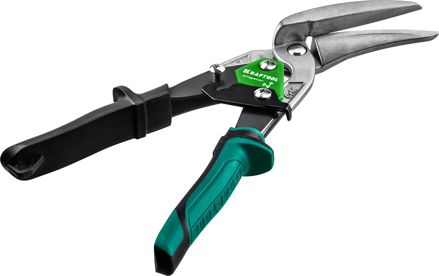 KRAFTOOL Alligator, 280 мм, левые усиленные ножницы по металлу с выносом (2328-LL)