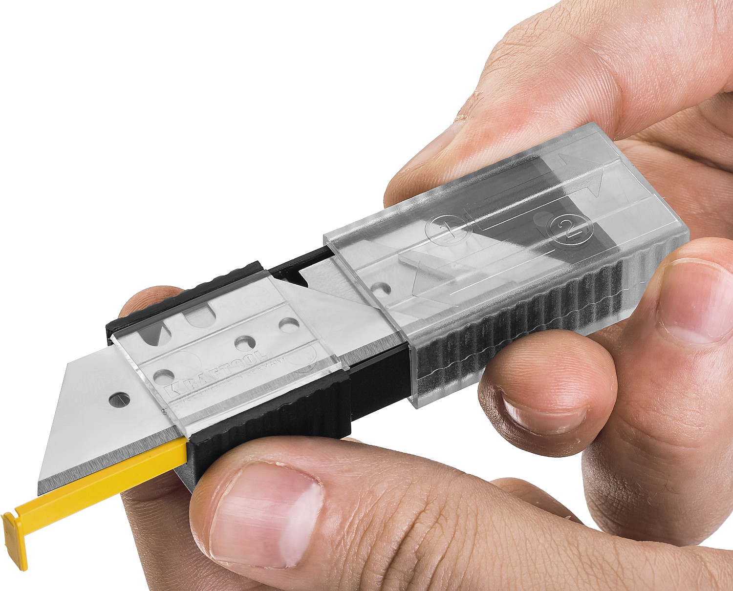 KRAFTOOL Solingen-А24, 5 шт, трапециевидные лезвия (09625-S5)