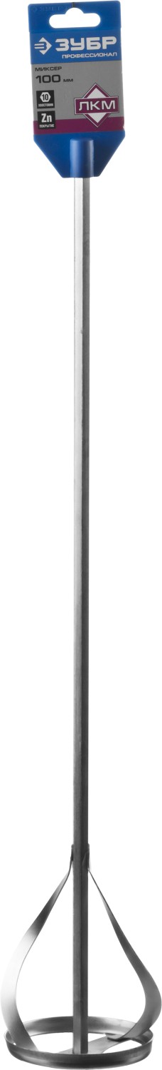 ЗУБР 100 х 600 мм, шестигранный хвостовик, миксер для красок, Профессионал (0602-10-60)