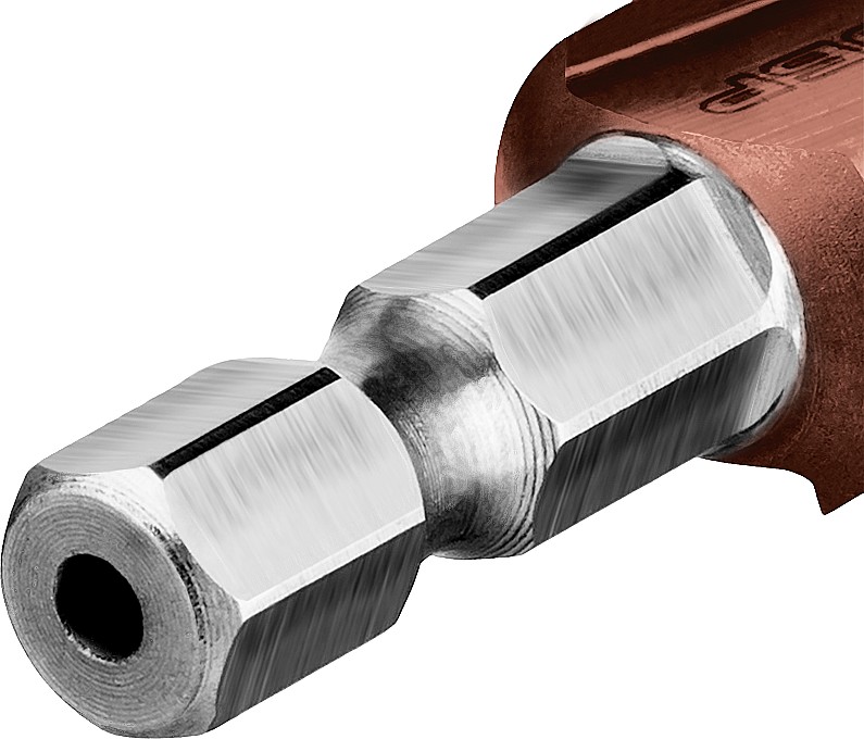 ЗУБР Кобальт, 4-12 мм, 9 ступеней, сталь Р6М5, кобальтовое покрытие, ступенчатое сверло, Профессионал (29672-4-12-9)