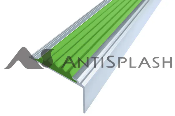 Алюминиевый угол-порог АУ-38, 38x20 мм зеленый 1350мм